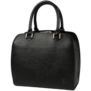 Louis Vuitton Pont Neuf Epi Handbag Black